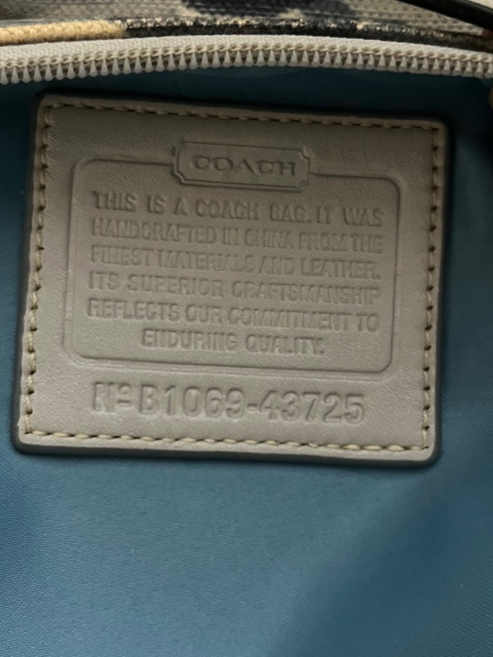 Coach Kristin Op Art Signature Sequin Swingpack Crossbody Bag - Picture 7 of 15
